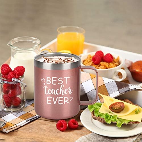 Qtencas Подаръци за учителите, най-Добрата Кафеена Чаша за учители, Благодаря Подаръци за Жени-Учители за Рожден Ден,