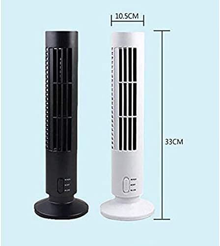 ISOBU LILIANG Фен на климатик за лични пространства, Ръчно Охлаждащ вентилатор за офис, Преносим настолен Кула вентилатор, долно
