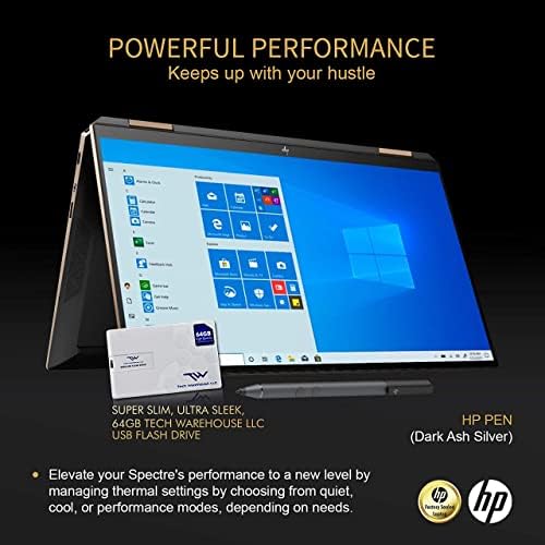 Лаптоп HP Spectre x360 GEM Cut 13,3 Touch FHD, Intel i7-1065G7, 16 GB оперативна памет, 1 TB SSD, Bang & Olufsen,