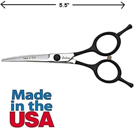 Ножици за подстригване на кучета и домашни любимци Geib Gator Trim 'n' Cut - 2 размера, прави или извити (5,5