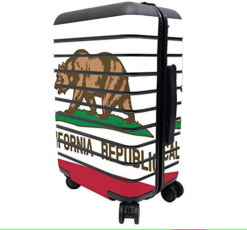 Кожата MightySkins е Съвместима с ръчно кладью Away The - California Flag | Защитно, здрава и уникална корица с винил стикер