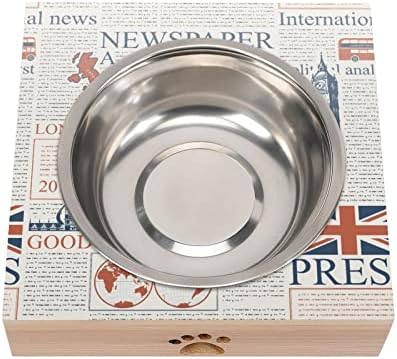 Британския вестник London Купа за кучета и котки от неръждаема стомана, против повръщане, а за домашни любимци, определени