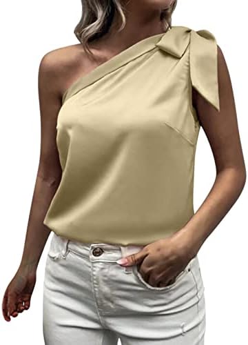 Ризи за Жени с Ръкав, Женски Обикновен Всекидневен Пуловер с отворен гръб, на върха на раменете, Ризата с ниско V-образно деколте