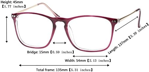 Дизайнерски Очила SOOLALA В Голям Рогова Рамка С Прозрачни Лещи В Рамки за Четене