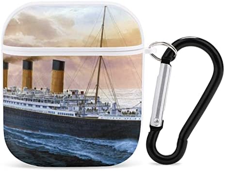 Ретро Титаник на Известния Стар Исторически Калъф За слушалки Защитен Твърд Калъф Калъф за Носене с Брелоком