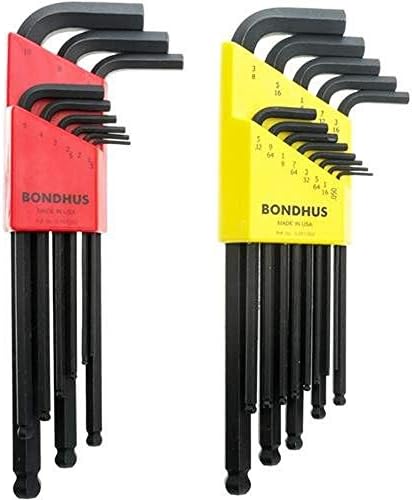 Клещи Bondhus 20199 Balldriver L-Образен ключ DoublePK & Klein Tools D202-6, Диагонални Клещи с острия клюн, ножове