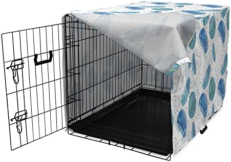 Foldout Калъф за клетка за морски кучета, Модел под формата на Медузи с Забелязан Фон, Декоративни Морски