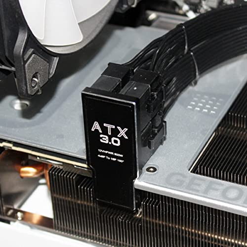CY ATX3.0 PCI-E 5,0 Модулен захранващ Адаптер 12VHPWR за четири ATX 8P с наклон под ъгъл 90 градуса за видеокартата 4080