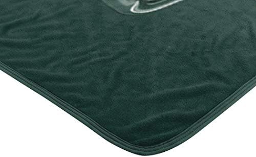 Рулонное одеяло Northwest NFL Грийн Бей Пакърс 46x60 Micro Raschel Run Design, Цветовете на отбора, Един размер (1NFL059050017RET)