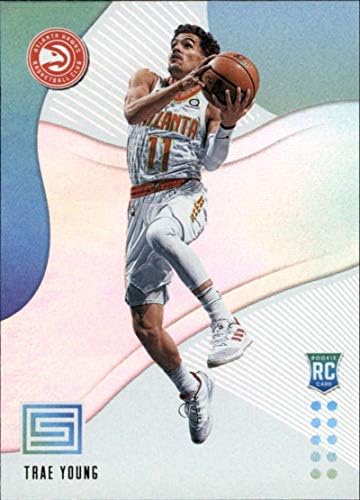 2018-19 Статут на Панини 142 Търговска картичка баскетболист от НБА Атланта Хоукс Трэ Йънг РК Новобранец