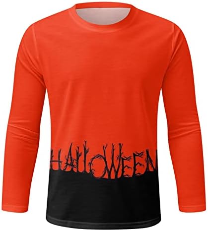 Мъжки блузи на Хелоуин 2022, Мъжки Есенно-зимни Дебнещ Ежедневни блузи в стил Ретро, Стария фестивал за Хелоуин, Супер Меки
