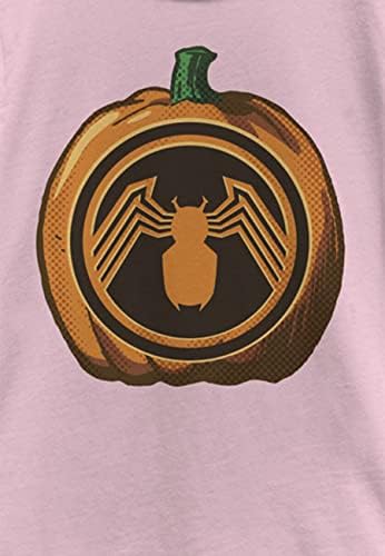 Стандартна Тениска Marvel Venom Symbol с Тиква на Хелоуин за Момичета