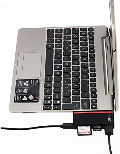 Navitech 2 в 1 Лаптоп /Таблет USB 3.0 /2.0 на Адаптер-hub /Вход Micro USB устройство за четене на карти SD/Micro