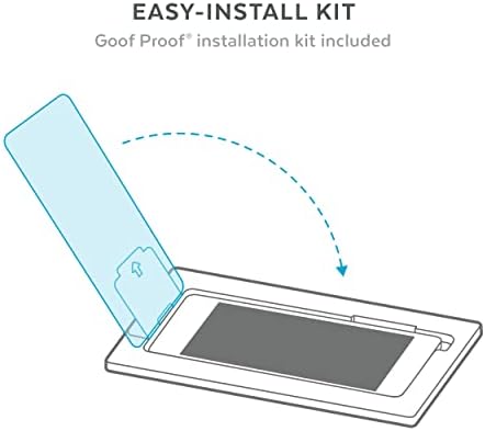 Защитно фолио за екрана Speck Products Shieldview Glass е подходяща за iPhone 14 Pro, модел 6,1 инча, Слаба синя