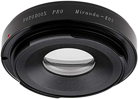 Адаптер за закрепване на обектива Fotodiox Pro за обектив Miranda (MIR) към тялото на огледално-рефлексен фотоапарат, Canon EOS EF Mount