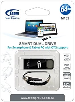 Устройство Team 64GB M132 USB OTG (USB3.0 и Micro USB) за устройства с Android