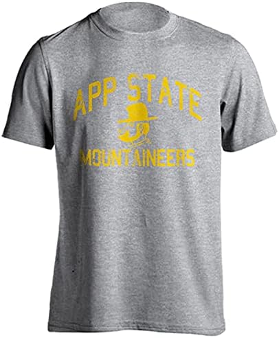 Тениска с къс ръкав в Ретро стил, за катерачи щата Апалачите