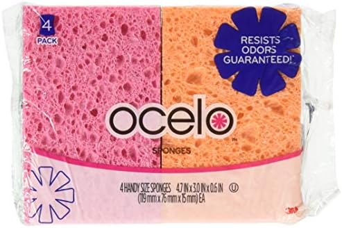Удобни гъба O-Cel-O, различни цветове (опаковка може да се различава), 4 бр., опаковки от 4