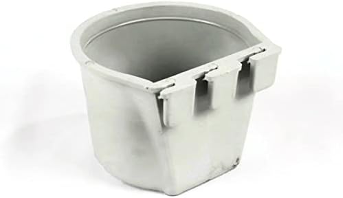 The РОП Shop | (Опаковка от 400 броя), Сив Чашка в клетка с Обем 0,5 литър / 8 течни унции за закачане на вода и