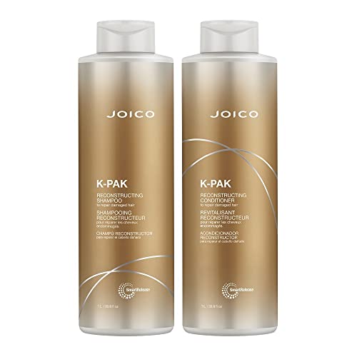 Регенериращ шампоан и балсам, Joico K-PAK Daily | За изтощена коса | Възстановява блясък | Изглажда и разкрива | Премахва