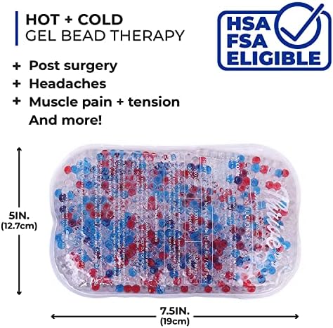 Гел компреси с лед Thrive за наранявания е за Еднократна употреба (2 опаковки) - Продукт, одобрен от FSA HSA - Горещ и студен