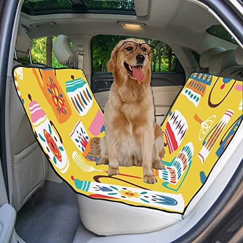 ENEVOTX Калъф За седалка Кучета По Поръчка, Креативен Дизайн на Дома, Модни Печат, Покривала за автомобилни