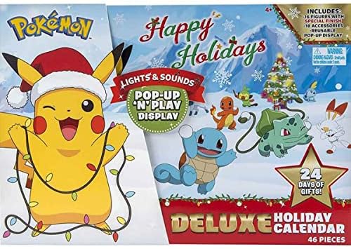 Живи Моменти Pokemon Делукс Фигурки Адвент-Календар Коледен Календар 2021