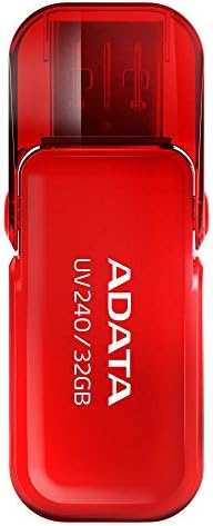USB-диск ADATA UV240 Easy-Flip обем 64 GB, черен (AUV240-64G-RBK)
