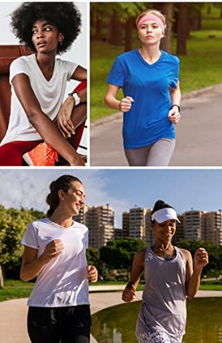 Спортни ризи CE' CERD, 5 Опаковки за жените, бързо съхнещи, Абсорбиращи Влагата, Активни Спортни Дамски Тениски за занимания