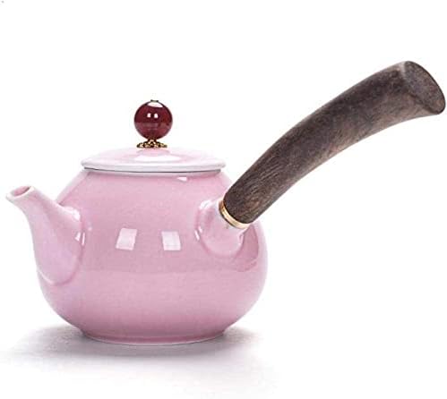 Чайник Керамичен Чайник Чай Страничната Чайник Гърне Ръчно Домакински Един Чайник Чай Чайник за Варене на Чай Супени Саксии