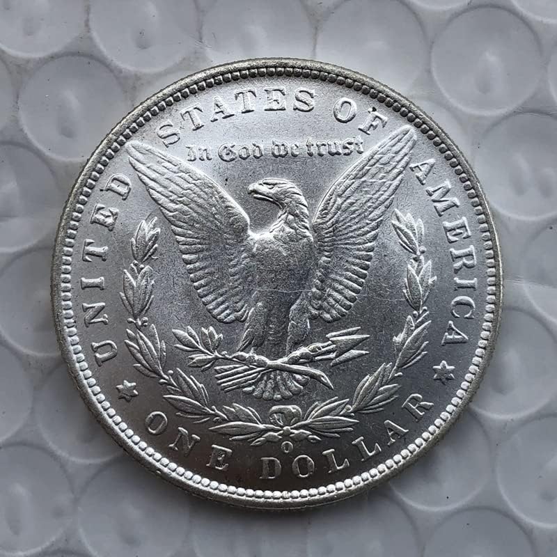 Американска Монета Морган Издание 1897O Сребърен Долар Месинг със сребърно покритие Антикварни Чуждестранни Възпоменателни монети, Ръчно изработени