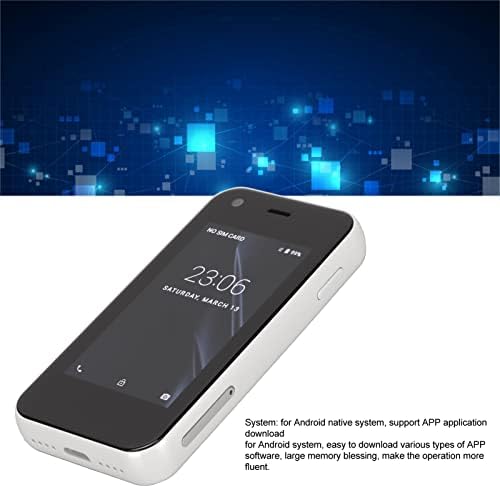 Мини Отключени смартфон, Мобилен телефон 3G Мрежата на Palm с екран, 2.5 инча, Памет 1 GB, 8 GB, Четириядрен процесор,