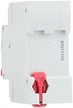 Автоматичен прекъсвач остатъчен ток UNCASO 230V 50/60 Hz RCBO MCB 30 ma със защита от претоварване работен ток и изтичане на 6/10/16/20/25/32/40 А (Цвят: N 1P, размер: 6A)