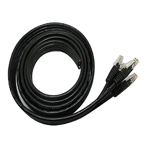 YEBDD 1/2/3/5/10/15/20 М 5e Мрежов кабел Rj-45 Ethernet LAN Rj 45 кабелен Интернет За вашия лаптоп, съединител за рутер, мрежовия кабел, конектор (Размер: 20 м)