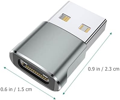 SOLUSTRE USB Конвертор USB Адаптер 5 бр. USB Type-C USB Type-C Адаптер USB Type-C USB Адаптер Адаптер за аксесоари за телефон