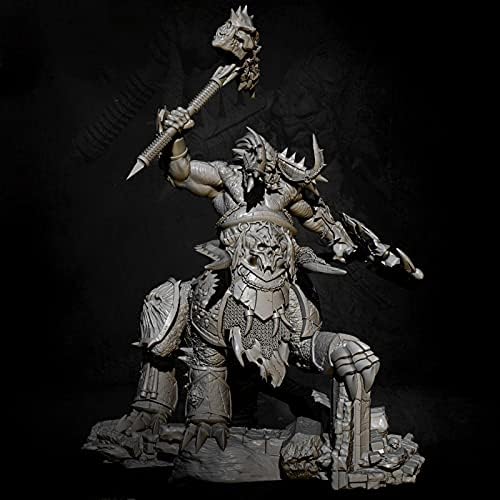 Колекция от модели на герои от смола Splind 1/24 Science Fiction Orc Warrior, Неокрашенный, За Самостоятелно Сглобяване-973T7