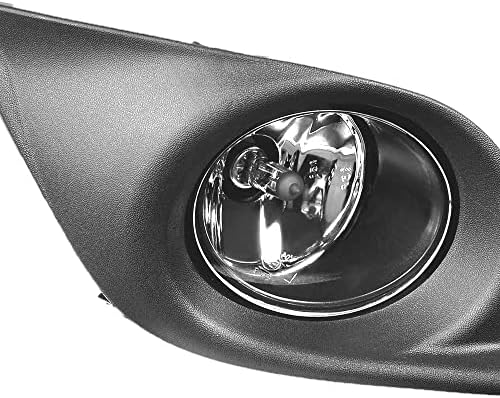 Фарове за дълги светлини Ляв и десен Заменя за Nissan Altima 2013-2015 г. халогенна крушка H11 12V 55W, хромирана
