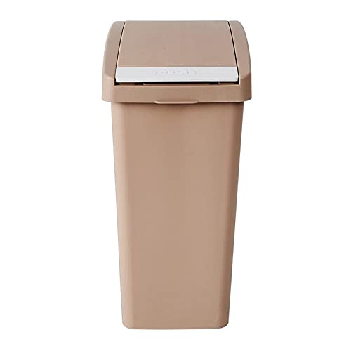 Кофа за боклук DYPASA Кухненско кофа за Боклук, Малко Улично кошче за боклук с капак, идеално за настаняване в задния
