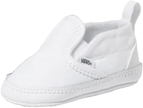 Детски слипоны V-образна форма за яслите Микробуси (дъската) с Преливащи се цветове/ Истински бели обувки за бебешко креватче VN0A2XSLU09