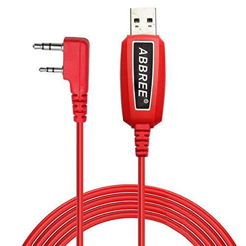 USB кабел за програмиране ABBREE & Baofeng PL2303 Поддържа Chirp за преносими двустранните GMRS радиостанции: