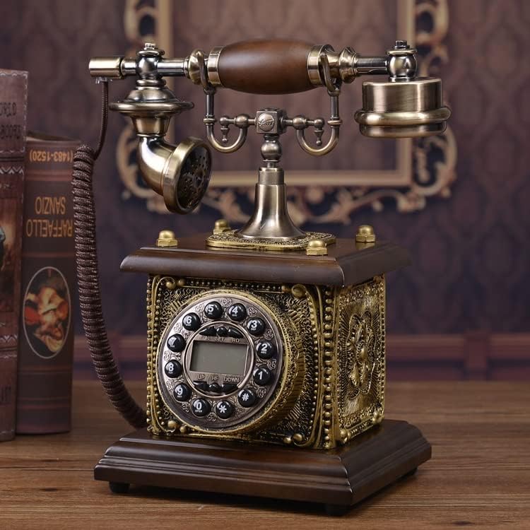TREXD Класически Античен Телефон Модерен Ретро Телефон Стационарен Телефон