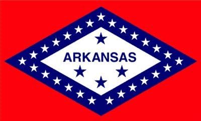 Флаг на щата Арканзас 3x5 3 x 5 Голям Банер