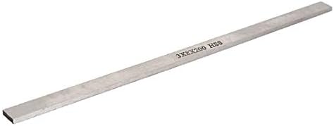 X-DREE 3 mm x 8 mm x 200 mm Токарно-фреза Мелница HSS Billet инструмент за Бита (3 mm x 8 mm x 200 mm Малко di tornitura HSS