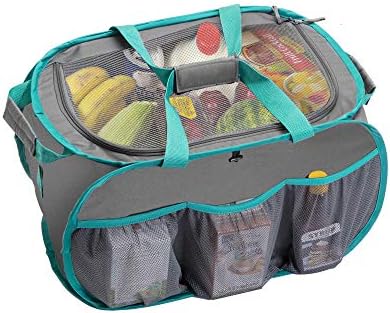 Елегантен дизайн плъзгаща органайзер за багажник с удобни дръжки, странични джобове и горната цип - 23 инча - може