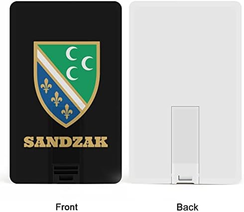 Флаг Сандзака USB Флаш памет Персонални Кредитна Карта Памет Memory Stick USB Key Подаръци