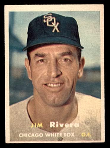 1957 Topps Baseball 107 Джим Ривера Отличен (5 от 10) за версия Mickeys Cards