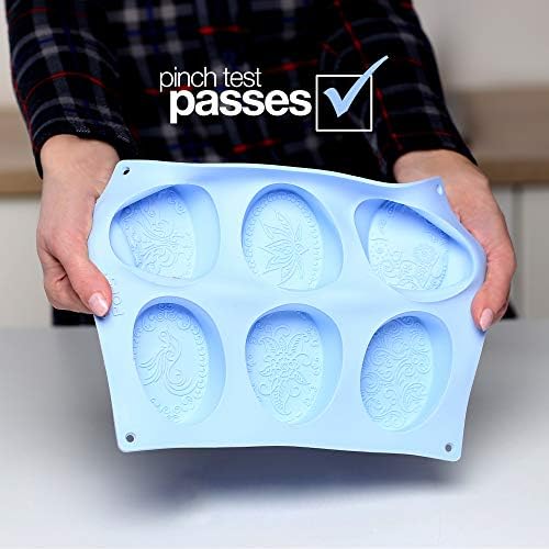 Силиконови форми за сапун Ellipse - Комплект от 2 на 12 Кухини - Смесени модели - Аксесоари за мыловарения от the Глупаво