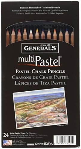 Универсален молив 4401-24A, комплект от 24 пастелни моливи