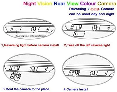 RuiDi Камера за обратно виждане/Парковочная Помещение/HD CCD RCA NTST PAL/Лампа регистрационен номер OEM за Kia Mentor 2011 ~ 2014