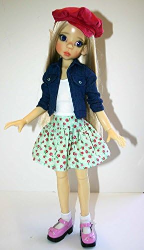 Дизайн от Джуд Fashion Forward с Набивным Модел за Шиене 46-инчов кукли Kaye Wiggs MSD BJD